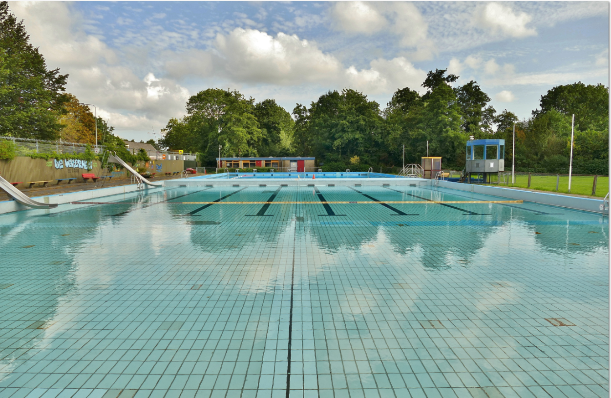 Ambassade uitgebreid rek Zwembad De Waterman | Openluchtzwembad in Wateringen